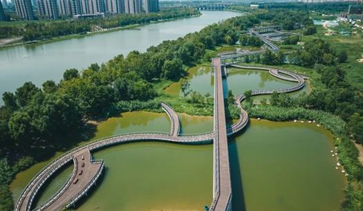以水潤城，城發(fā)集團(tuán)生態(tài)項(xiàng)目為鄭州注入“水的靈動(dòng)”